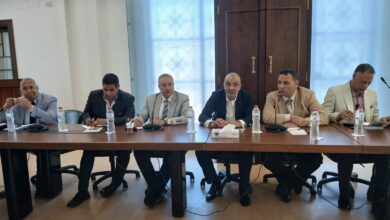 وكيل وزارة التموين بالاسكندرية يجتمع مع شعبة الخضر والفاكهة بالغرفة التجارية