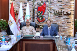 محافظ سوهاج وقائد قوات الدفاع الشعبي والعسكري" يشهدان بدء فعاليات التدريب العملي المشترك "صقر 159" لمواجهة الأزمات والكوارث