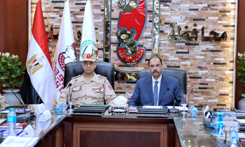 محافظ سوهاج وقائد قوات الدفاع الشعبي والعسكري" يشهدان بدء فعاليات التدريب العملي المشترك "صقر 159" لمواجهة الأزمات والكوارث