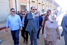 محافظ سوهاج يفتتح مشروع إنشاء وتشغيل شوادر المراغة الجديدة على مساحة 2520 متر مربع