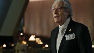 فاروق حسني يلقي كلمة الافتتاح في احتفالية المتحف المصري الكبير