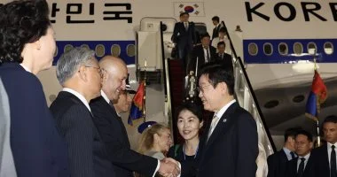 رئيس كوريا الجنوبية يلقى خطابا فى جامعة القاهرة اليوم