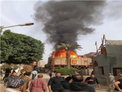 محافظ الجيزة: السيطرة الكاملة على حريق استوديو مصر دون خسائر 