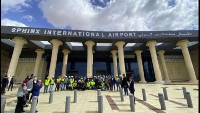 وفاة راكب بأزمة قلبية تتسبب بعودة طائرة إلى مطار سفنكس بعد إقلاعها