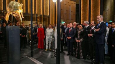  سفارة قبرص بالقاهرة وصفت حفل إفتتاح المتحف المصري الكبير بأنه " مهيب