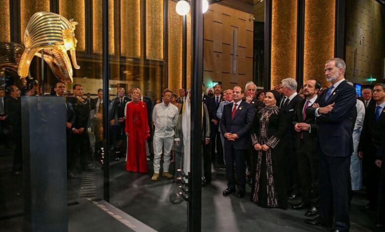 سفارة قبرص بالقاهرة وصفت حفل إفتتاح المتحف المصري الكبير بأنه " مهيب