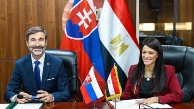 مصر وسلوفاكيا توقعان اتفاق تشكيل اللجنة المشتركة للتعاون الاقتصادي بين البلدين