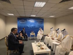 وزير الاستثمار يبحث مع وزير التجارة التركي تعزيز التبادل التجاري إلى 15 مليار دولار. 