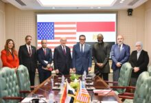 " زيارة وفد من ولاية نبراسكا الأمريكية الي مصر "