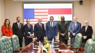 " زيارة وفد من ولاية نبراسكا الأمريكية الي مصر "