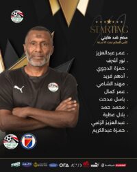 أحمد الكاس يعلن تشكيل منتخب مصر لمواجهة هايتي في كأس العالم للناشئين