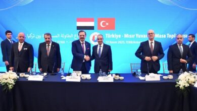 وزير الخارجية يزور مقر اتحاد الغرف والبورصات التركية (TOBB) في أنقرة. 