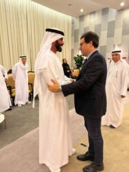 وزير الثقافة المصري يلتقي نظيره الإماراتي ويشهد حفل توزيع جوائز مؤسسة العويس الثقافية.