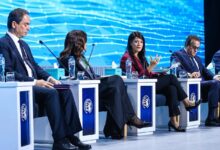 وزيره التخطيط تشارك في جلسة حوارية عقب إطلاق الاستراتيجية الوطنية للصحة الرقمية.