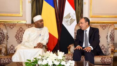 وزير الخارجية والهجرة يستقبل نظيره التشادي لبحث سبل تعزيز العلاقات الثنائية.