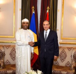 وزير الخارجية والهجرة يستقبل نظيره التشادي لبحث سبل تعزيز العلاقات الثنائية. 