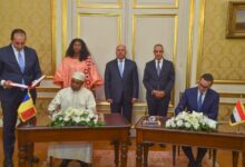 وزير الاستثمار يشارك بجلسة المباحثات الوزارية الموسعة للجنة المشتركة المصرية التشادية. 