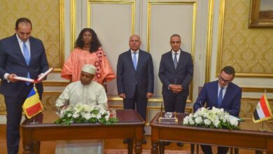 وزير الاستثمار يشارك بجلسة المباحثات الوزارية الموسعة للجنة المشتركة المصرية التشادية. 