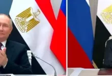 بوتين إن العلاقات بين مصر وروسيا تعزز وتبني بناء على اتفاقية الشراكة الاستراتيجية