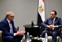 مدبولي عقب وصوله جوهانسبرج لترؤس وفد مصر في قمة العشرين