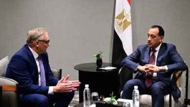 مدبولي عقب وصوله جوهانسبرج لترؤس وفد مصر في قمة العشرين