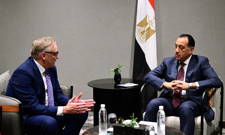 مدبولي عقب وصوله جوهانسبرج لترؤس وفد مصر في قمة العشرين