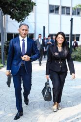 وزيرة التخطيط تعقد جلسة مباحثات مع وزير التنمية الرقمية والنقل الأذري.