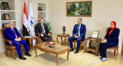 رئيس "التنظيم والإدارة" يستقبل رئيس "الوطنية للصحافة" ويبحثان تعزيز التعاون المشترك. 