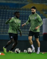 قائمة بيراميدز في مواجهة المقاولون العرب بـ دوري Nile