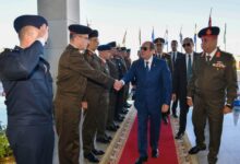  الرئيس السيسي التقي اليوم مع  القائد الأعلى للقوات المسلحة