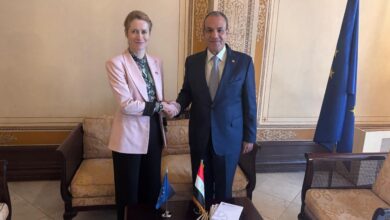 وزير الخارجية يلتقي الممثلة العليا للشئون الخارجية والسياسة الأمنية للاتحاد الأوروبي