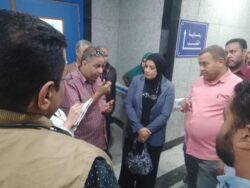  وكيل صحة أسيوط للشؤون العلاجية يقود فريقاً لوضع خطة تشغيل مستشفى ديروط المركزي الجديد