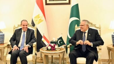 مصر مشاورات سياسية بين وزيرى الخارجية المصري والباكستاني في إسلام آباد
