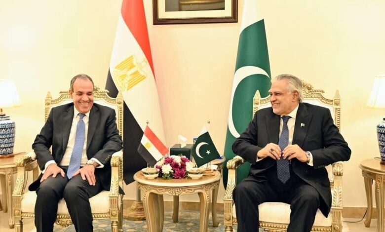 مصر مشاورات سياسية بين وزيرى الخارجية المصري والباكستاني في إسلام آباد