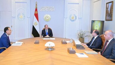 الرئيس السيسي اجتمع اليوم مع الدكتور مصطفى مدبولي والسيد أحمد كجوك