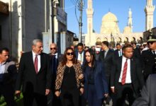 وزراء التنمية والأوقاف ومحافظ الغربية يتفقدون أعمال تطوير محيط مسجد السيد البدوي. 