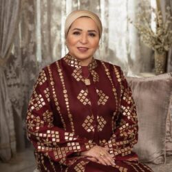 إنتصار السيسي: يسعدني أن أرحب بضيوف مصر الكرام