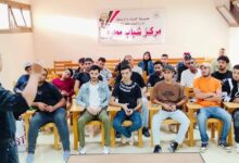 وزارة الشباب والرياضة تعقد ورشة عمل لتنمية مهارات المراسل التليفزيونى بمطروح. 