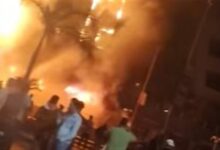 حر-يق نشب داخل مول شهير بالعبور