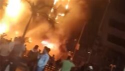 حر-يق نشب داخل مول شهير بالعبور