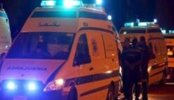 مصرع شخصين وإصابة 5 في حادث تصادم تريلا بعربة كارو بالقليوبية