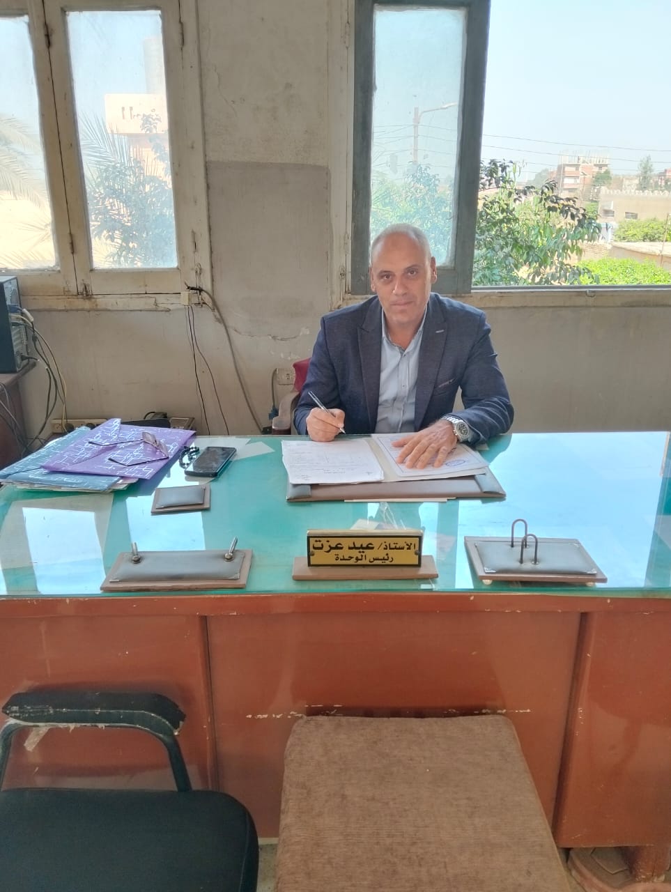 لقاء خاص مع عيد عزت رئيس الوحدة المحلية بقرية بتمدة بمحافظة القليوبية