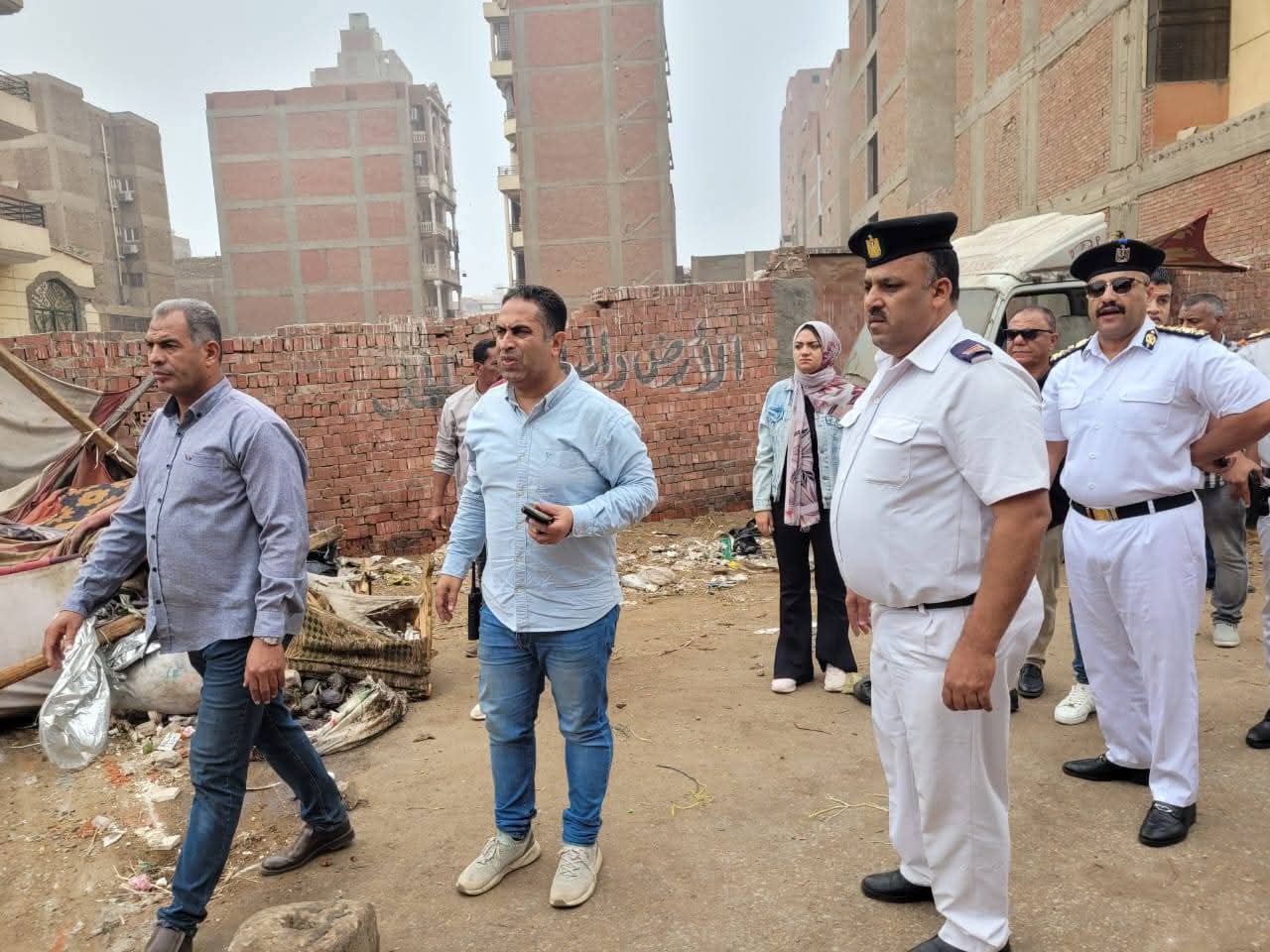 " نائب المحافظ " تشن حمله مكبره لرفع كفاءة النظافه والاشغالات بمدينة بنها