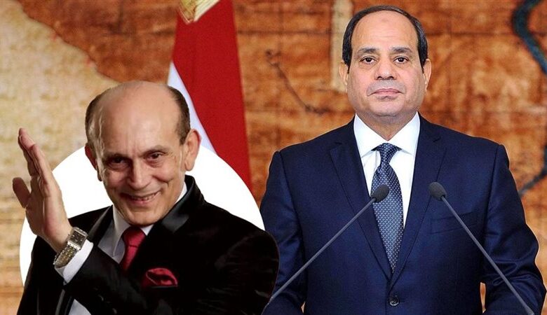 لمسة إنسانية جديدة من الرئيس السيسي تجاه الفنان محمد صبحى في أزمته الصحية. 