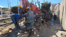 بداية أعمال جسات التربة لمشروع تطوير ترام الرمل بالإسكندرية.