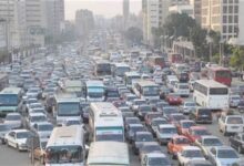 الجيزه والقاهره تشهد كثافات وزحام مروري