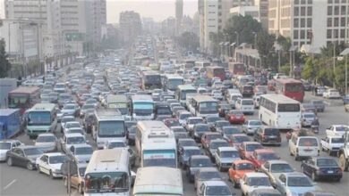 الجيزه والقاهره تشهد كثافات وزحام مروري