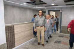 محافظ القليوبية يتفقد أعمال فرش التجهيزات الطبية لمستشفى طوخ المركزي تمهيداً لإفتتاحها.