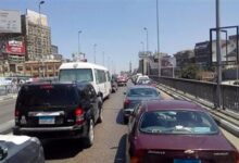 الحالة المرورية بالشوارع والميادين والمحاور الرئيسية بالقاهرة والجيزة صباح اليوم