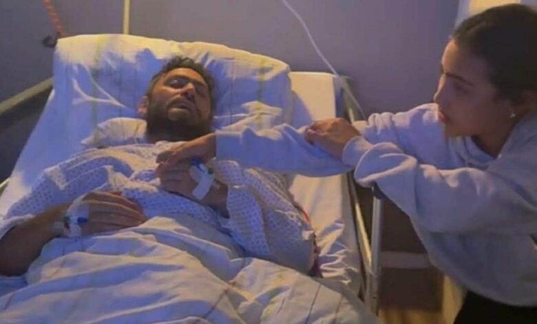 تامر حسني يكشف حالته الصحية لجمهوره إستئصال جزئي من الكلى